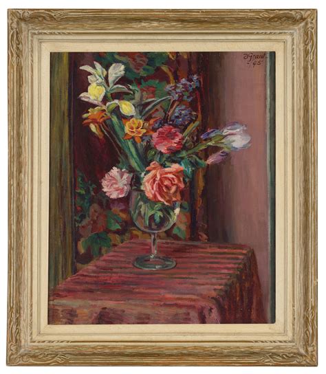 Duncan Grant 1885 1978 Still Life Of Spring Flowers Christies