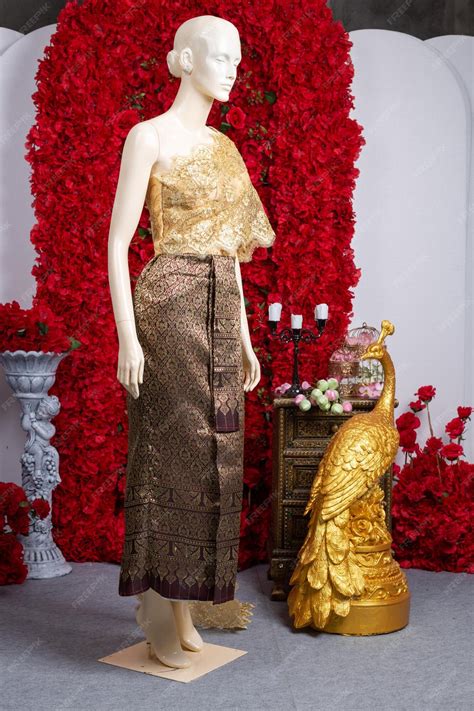 Thai Wedding Dress Gold