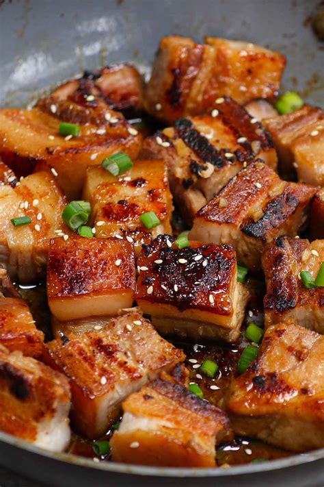 Honey Garlic Sous Vide Pork Belly With Crispy Skin Pork Belly Recipes