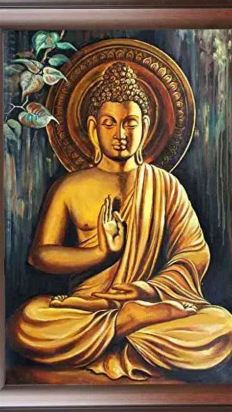 Pin By Rhendrickson On Room Buddhist Art Buddha Painting Canvas