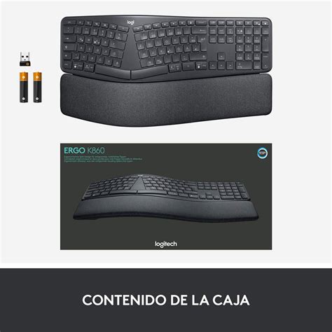 Bluetooth Logitech Ergo K Wireless Teclado Discoazul Pt