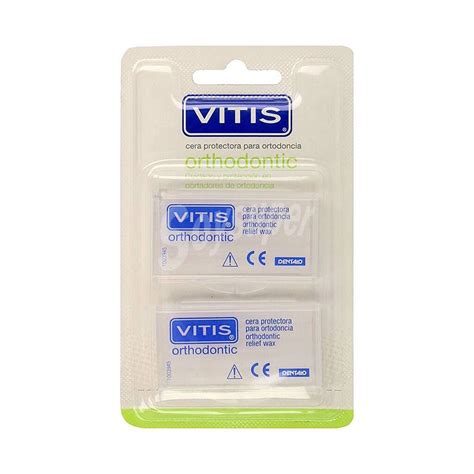 Vitis Orthodontic Cera Protectora Para Ortodoncia 2 Unidades