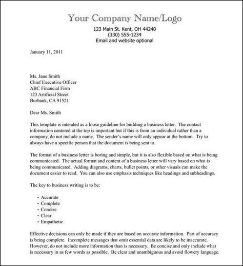 Explain The Different Types Of A Business Letter With Examples