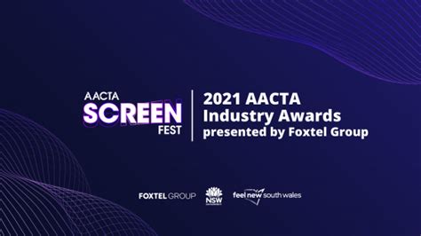 AACTA Industry Awards 2021 Broadcast | AACTA