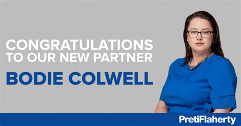 Preti Flaherty Partnership Announces Attorney Bodie Colwell Promoted To