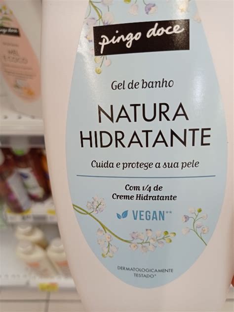 Pingo Doce Gel De Banho Natura Hidratante Inci Beauty