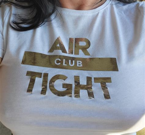 Airtight Club Crop Top Silver Foiled Womens Shirt Wet T Shirt