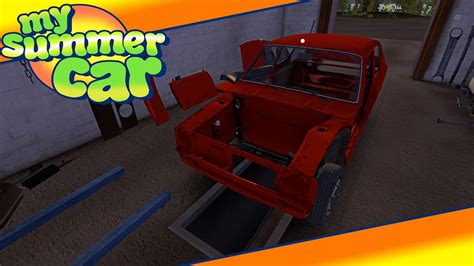 Прохождение My Summer Car 4 Поставил машину на ноги YouTube