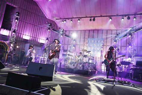 「日比谷音楽祭2024」で、約21年ぶりの野音のステージに立ったスピッツ ― スポニチ Sponichi Annex 芸能