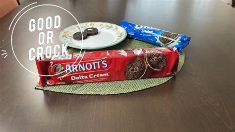 Good Or Crock Ep Arnotts Delta Cream Vs Oreos Youtube