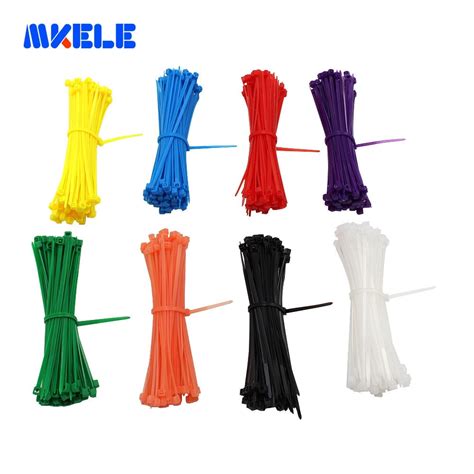 CE UL ROHS Self Locking Nylon Plastic Cable Tie Zip Wire Tie 3 100mm