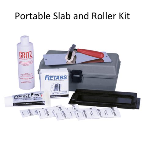 Identicator Portable Slab And Roller Kit