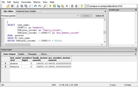 Having Ou Where En Sql Ce Que Vous Devez Savoir Learnsql Fr