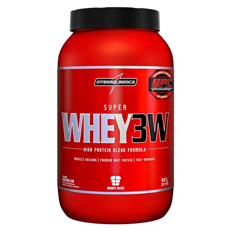 Super Whey 3w 907g Integralmedica Baunilha Netshoes