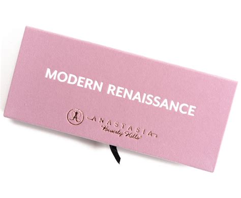 Anastasia Modern Renaissance Eyeshadow Palette Review Swatches