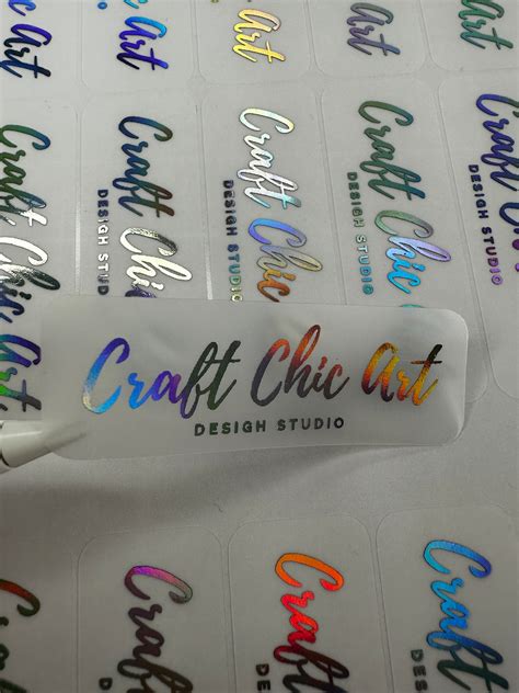 Logo Stickers, Business Stickers, Logo, Foiled Stickers, Luxury Stickers, Branding Stickers ...