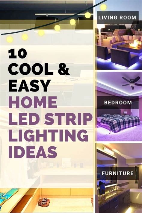 How To Install Led Strip Lights In Living Room