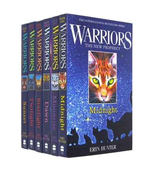 Купити Warrior Cats Series 2 The New Prophecy 6 Books Collection ENG