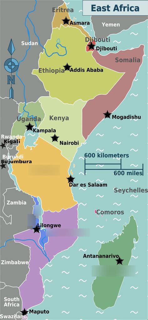 Glst Geography East Africa Countries Pt Diagram Quizlet