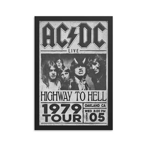 Ac Dc Tour Poster See The Incredible Designs That Will Get You Ready