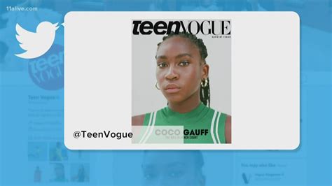 Coco Gauff Teen Vogue cover: Star featured ahead of US Open | 11alive.com