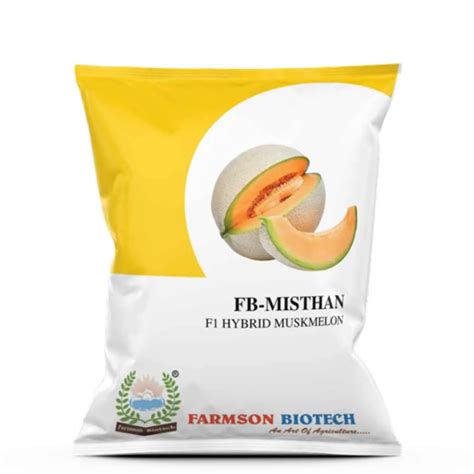 Fb Misthan F1 Hybrid Muskmelon Seeds Kharbuja Beej