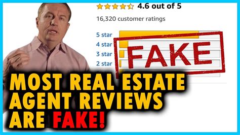 Most Real Estate Agent Reviews Are Fake Updated Youtube