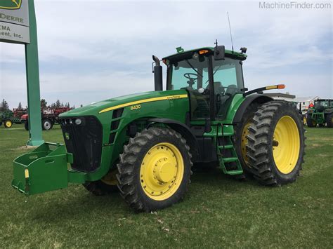 Equipment Details 2008 John Deere 8430