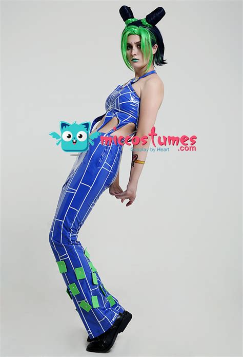 Jojos Bizarre Adventure Jolyne Cujoh Gucci Collab Cosplay Costume