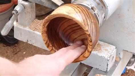 Woodturning With Naked Turner Zebra Wood Bowl YouTube