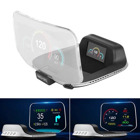 Hud Veloc Metro Digital Para Coche Dispositivo Con Pantalla Frontal