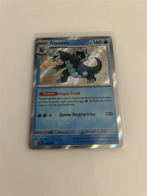 CARTE POKÉMON SHINY Glaivodo 130 091 Destinées de Paldea EV4 5 FR