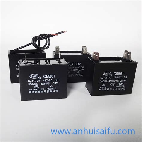 CBB61 Fan Capacitors 20uf 35uf 450VAC Buy High Quality Fan Capacitor