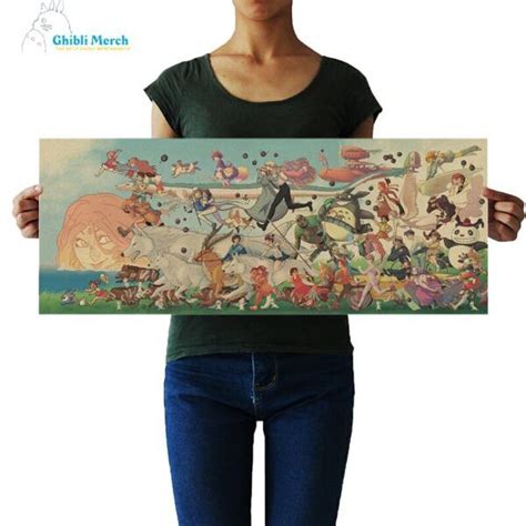 Studio Ghibli Posters World Of Ghibli - Ghibli Merch Store - Official ...