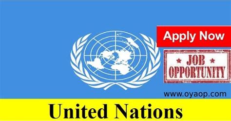 Chief Of Economic Affairs Service United Nations In Switzerland Oya Opportunities Oya