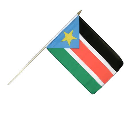 Südsudan Stockflagge 30 x 45 cm MaxFlags FlaggenPlatz de