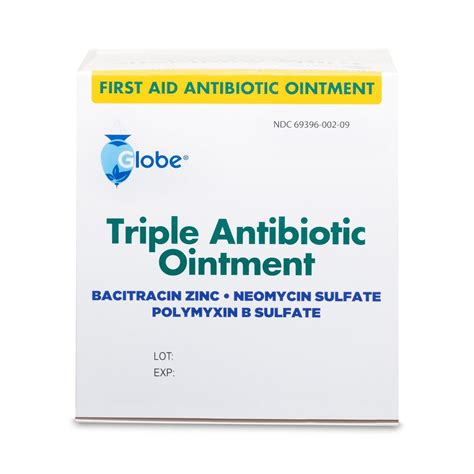 Globe Triple Antibiotic Ointment 9gr Packets Box Of 144 Ebay