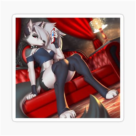 Loona Helluva Boss Sexy Hentai Anime Sticker For Sale By Mariealdaha