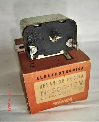 Relay Bocina Siam Di Tella Morris Magnette Argenta 4t 506 En Venta En