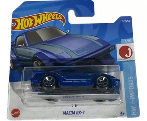 Hot Wheels Mazda Rx Tarjeta Corta Meses Sin Inter S