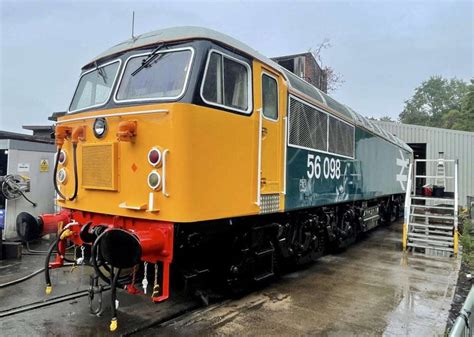 Gb Railfreight Class Locomotive Set For Severn Valley Railway Visit