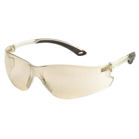 Pyramex Safety Glasses Itek Series Anti Scratch Frameless Gray Mirror Indooroutdoor Lens