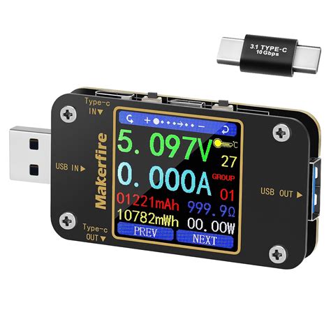 Makerhawk Usb Power Meter Tester Bluetooth Usb Tester Type C Current