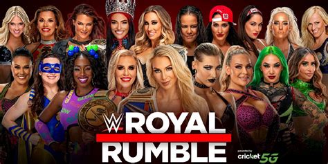 WWE Announces 19 of the 30 Entrants in the 2022 Women's Royal Rumble Match