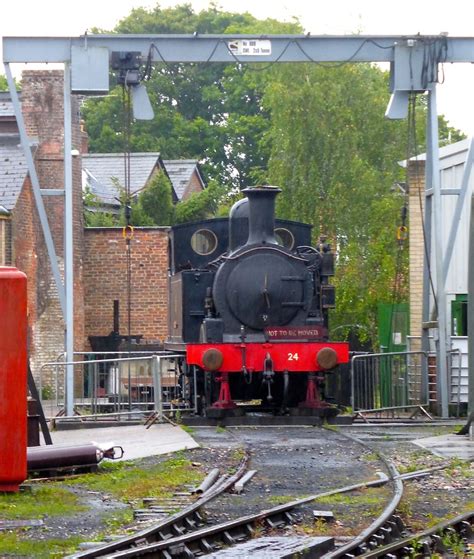 Steam Locomotive O2 Class 0 4 4t No W24 Calbourne Isle Of Wight