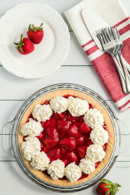 Strawberry Pie Pie Recipe With Jello Amandas Cookin