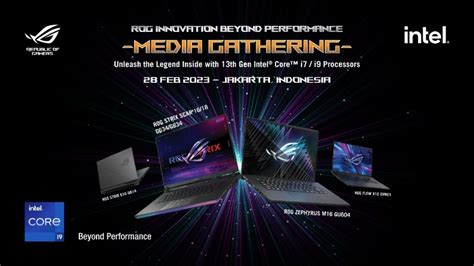 Asus Rog Jadi Brand Pertama Jajaran Laptop Gaming Paling Lengkap