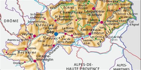 Total Imagen Carte Hautes Alpes Fr Thptnganamst Edu Vn