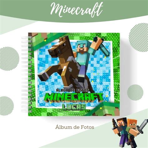 Arquivo Digital Álbum Minecraft 931 Elo7 Produtos Especiais