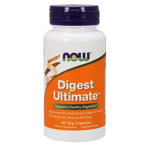 NOW Digest Ultimate™ -- 60 Veg Capsules - Vitacost